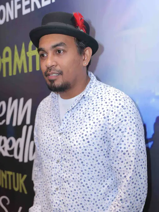 "Kalau ditarik perjalanan bahkan saya jatuh cinta dari album pertama sampai album Uthe yang kemarin dan juga perjalanannya," kata Glenn Fredly di Citos. (Andy Masela/Bintang.com)