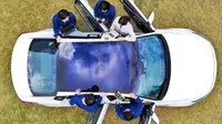 Di masa depan mobil Hyundai menggunakan solar panel (Paultan)