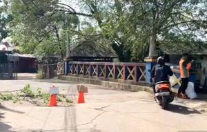 Jalan Kampung Kramat, Cipayung, Jakarta Timur (Dok: Antara)