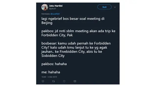 Drama Soal Ketawa karir Antara Bos dan Karyawan