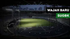 Berita video progres renovasi Stadion Utama Gelora Bung Karno yang dipersiapkan untuk menyambut Asian Games 2018 Indonesia.