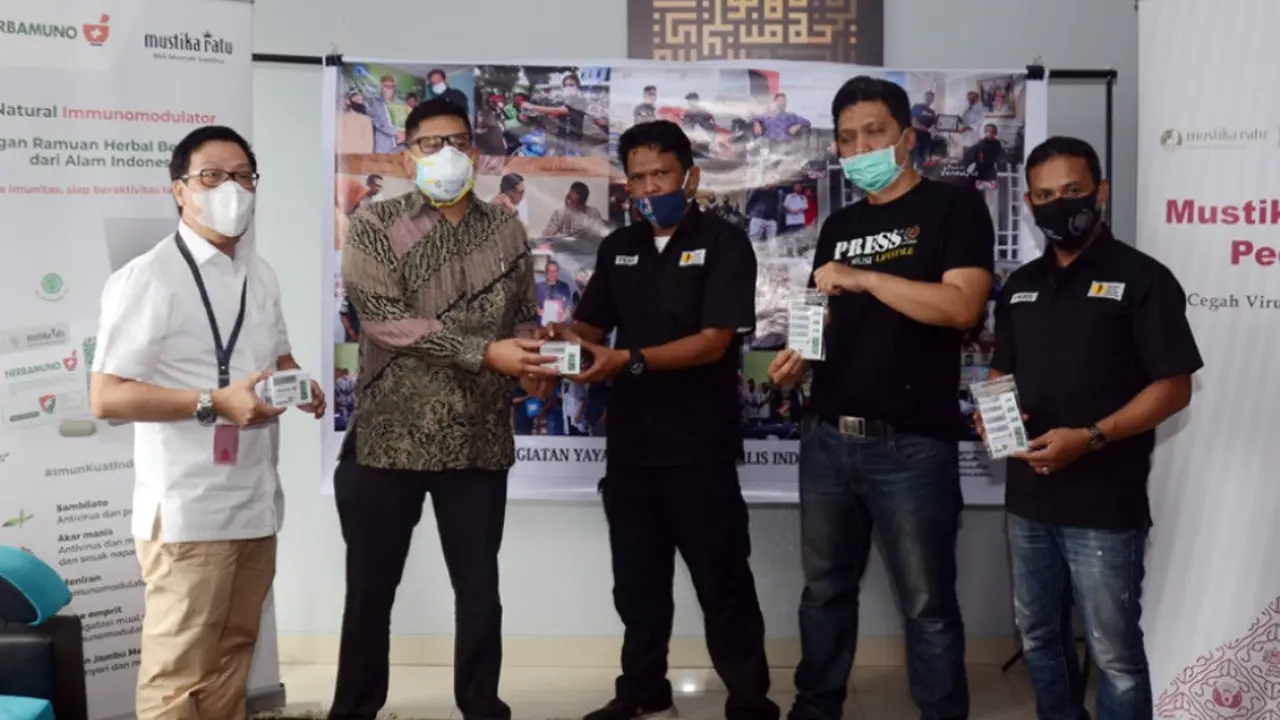 Belum Mendapat Vaksin, YPJI Kuatkan Imunitas Jurnalis
