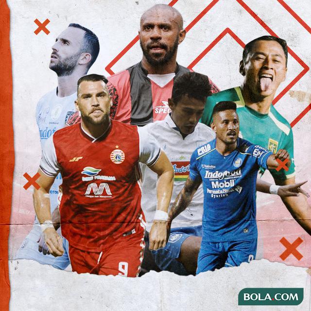 Liga 1 - Trivia Barisan Striker yang Bakal Meramaikan Liga 1 2021