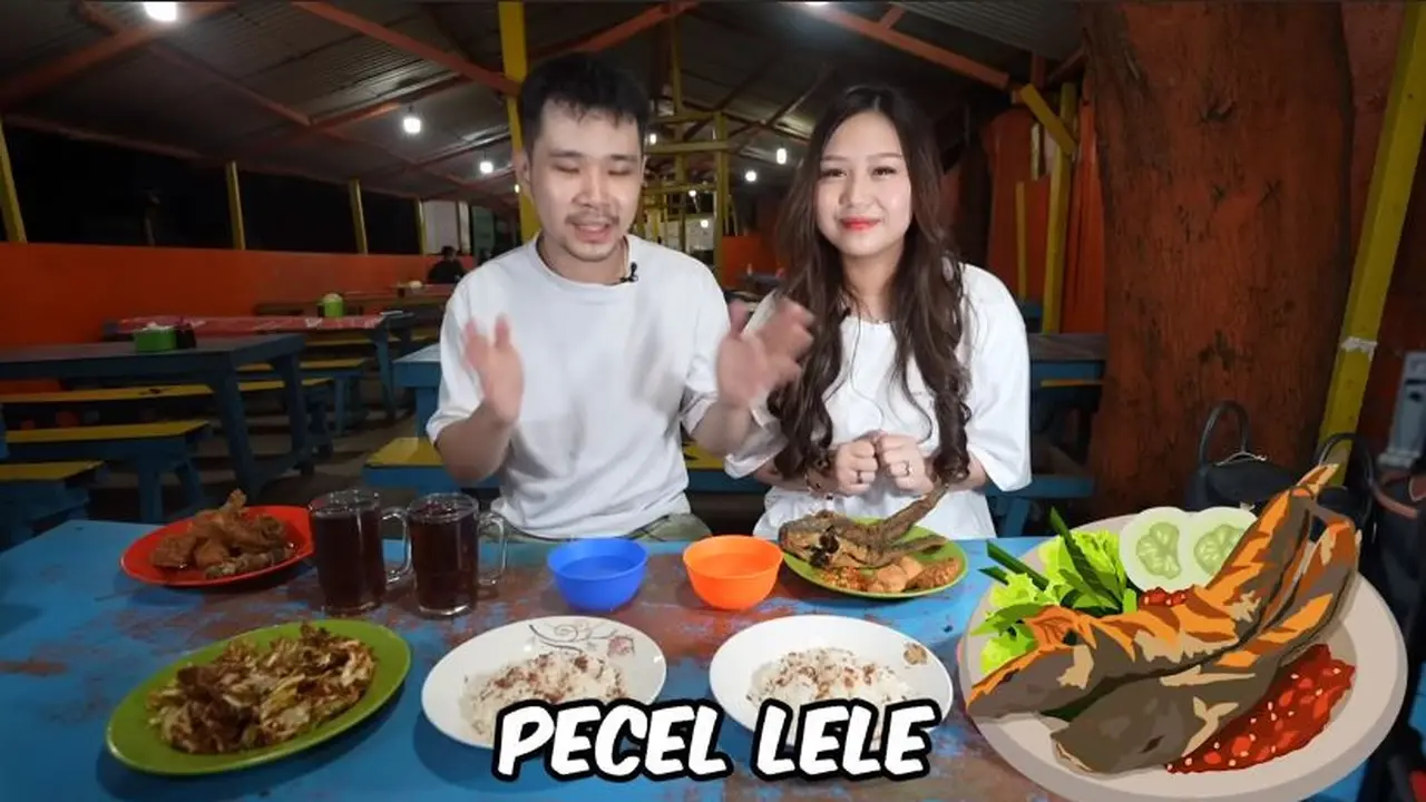 6 Momen Sisca Kohl Pertama Kali Makan Pece Lele, Akui Enaknya Bikin Nagih