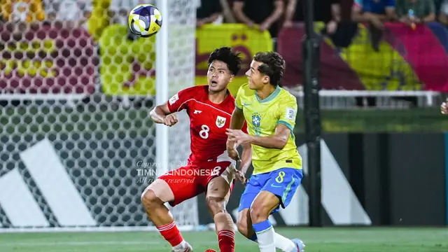 Foto: Melihat Perjuangan Timnas Indonesia U-17 saat Ditaklukkan Brasil di Piala Dunia U-17 2025