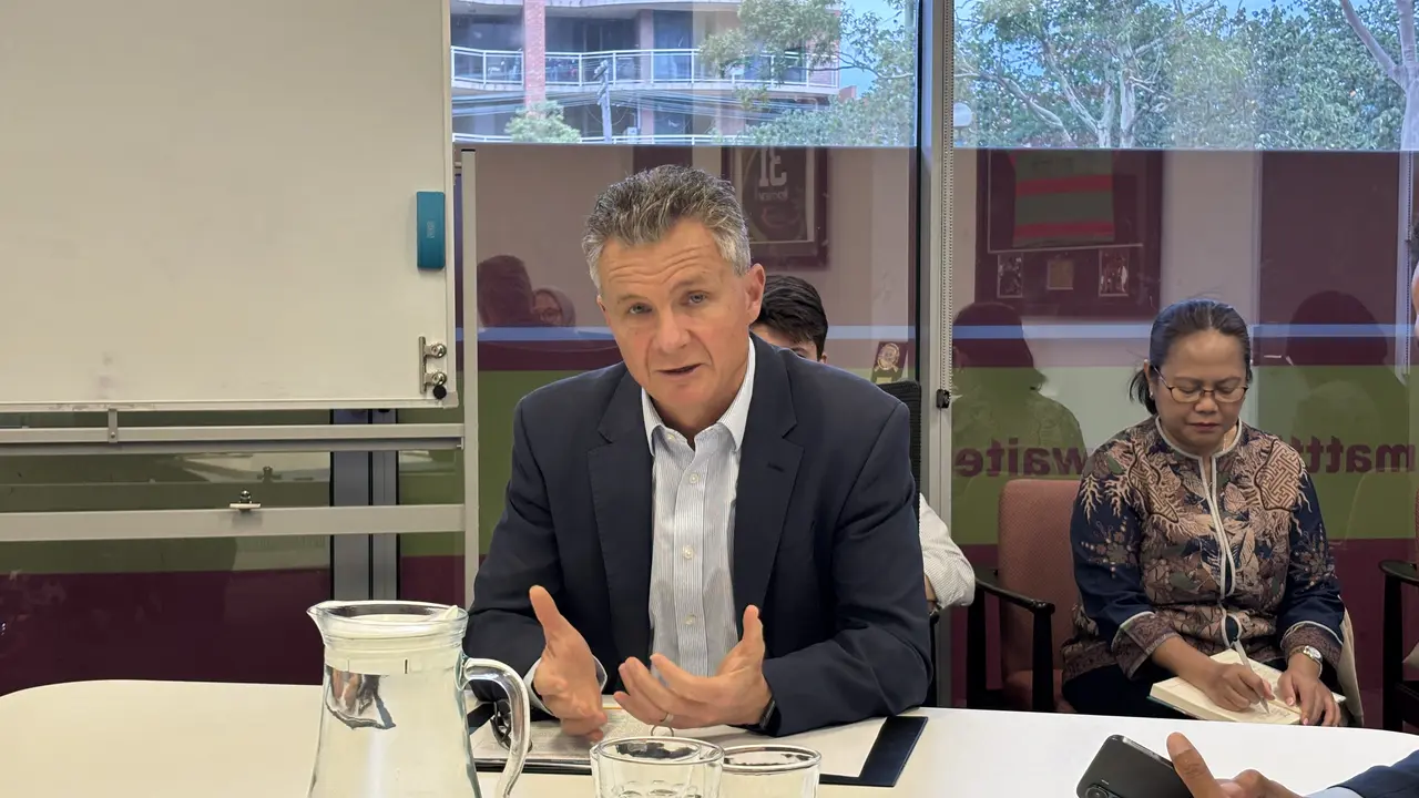Asisten Menteri Luar Negeri dan Perdagangan Australia, Matt Thistlethwaite.