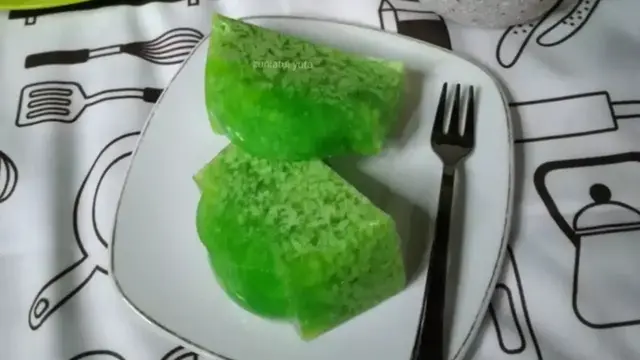Resep puding karang air kelapa muda. (dok. Cookpad @zuniatul_yuta)