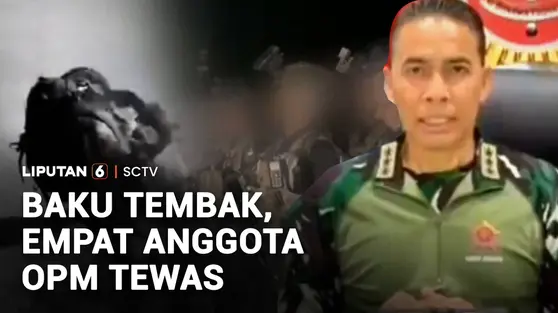Kontak Tembak di Intan Jaya, Empat Anggota OPM Tewas Ditembak TNI