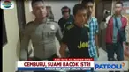 Pergelangan tangan korban putus akibat bacokan pelaku dengan senjata tajam.