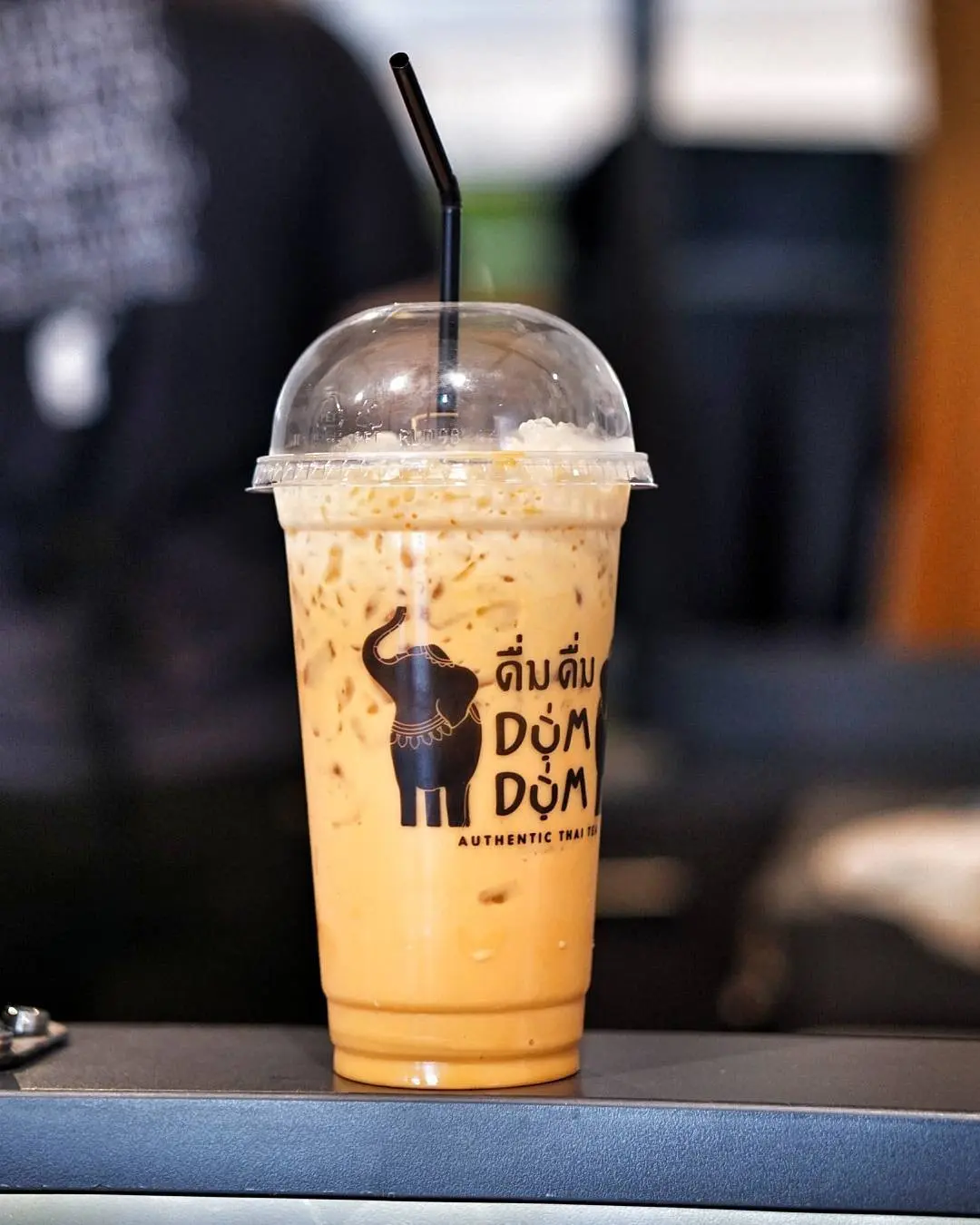 Dum Dum Thai Tea. (Sumber Foto: auliasari_/Instagram)