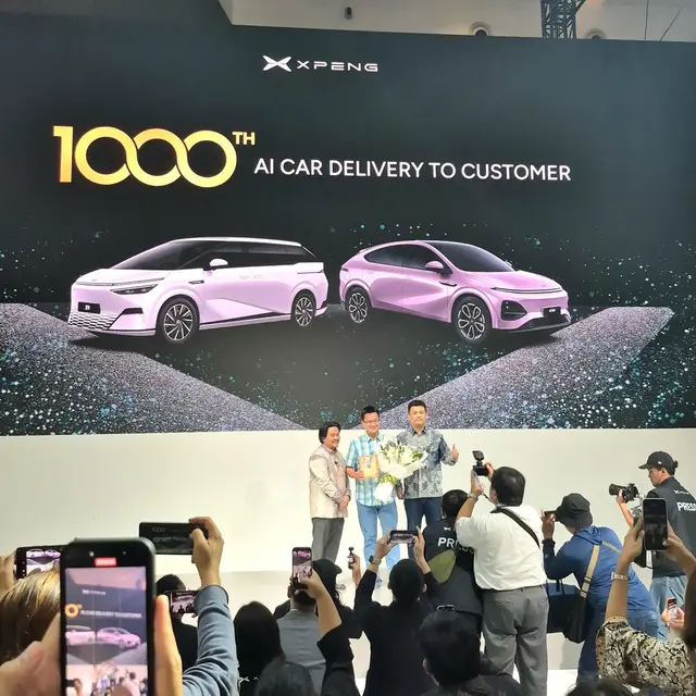 XPENG Unjuk Teknologi AI, The Next P7 dan Mobilitas Masa Depan di IIMS 2026