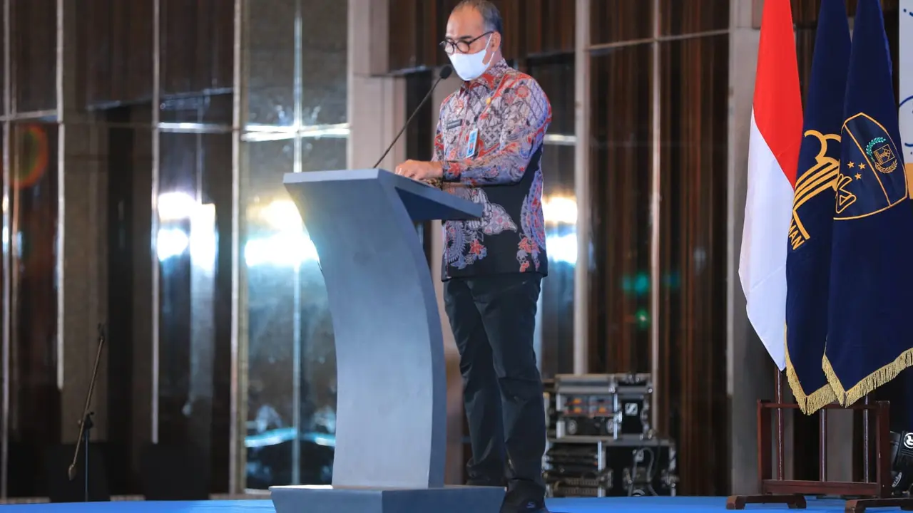 Plt. Kakanwil Kemenkumham Jatim Wisnu Nugroho Dewanto. (Dian Kurniawan/Liputan6.com)
