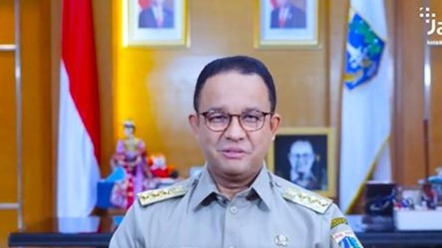 Gubernur DKI Jakarta Anies Baswedan menyampaikan selamat Hari Natal 2021.