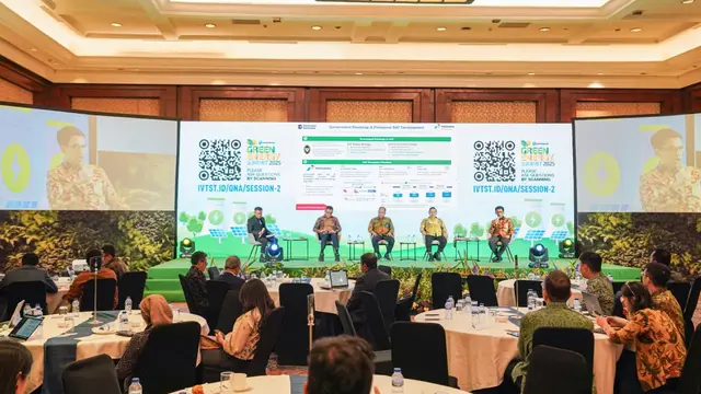 Gelaran Green Energy Summit 2025, Selasa (23/9/2025).