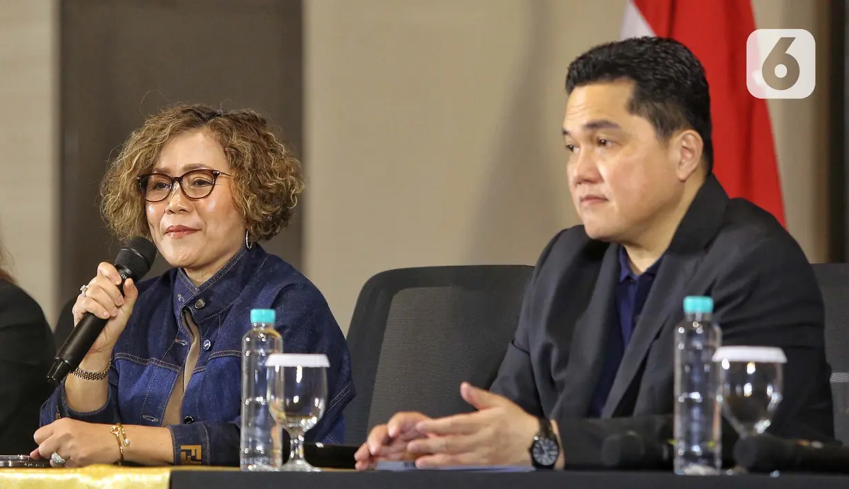 Sementara, Ketua Organizing Committee (OC) Piala Presiden 2025, Harsiwi Achmad memastikan produksi siaran tahun ini akan dikemas lebih baik dan menarik bagi penonton. (Liputan6.com/Angga Yuniar)
