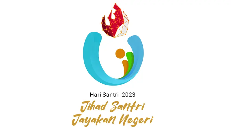 Logo hari Santri 2023