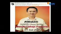 Ucapan selamat bagi aAhok menjadi trending topic di media sosial. Sejumlah simpatisan pun merayakannya dengan mengirim tumpeng ke Mako Brimob.