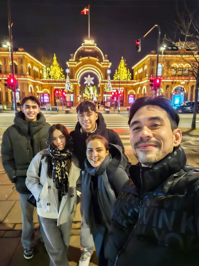 6 Artis Ini Rayakan Natal 2024 di Luar Negeri, Penuh Bahagia Bareng Anak