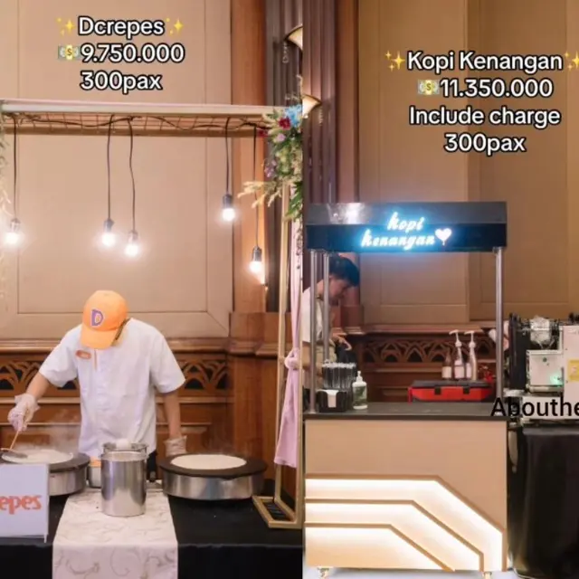 Pengantin Wanita Ungkap Bujet Katering Pernikahan Rp216 Juta, Menunya Sushi Tei sampai Kopi Kenangan.
