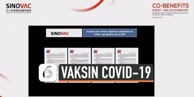 VIDEO: Sinovac Klaim Vaksin Covid-19 Buatannya Ampuh Picu Kekebalan Pada Anak