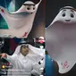 Seorang remaja viral di Cina karena disebut mirip La'eeb. (Dok: TikTok @haydeewitchey, YouTube/Qatar2022)