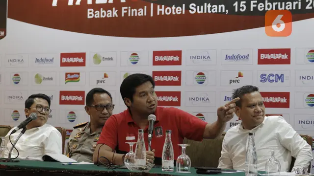 Konferensi Pers Jelang Final Piala Presiden 2018