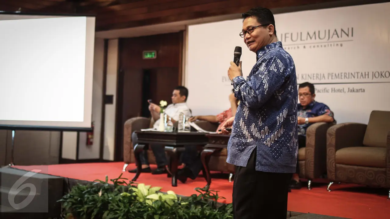 20161023-Evaluasi Publik Soal Kondisi Ekonomi RI dalam 2 Tahun-Jakarta