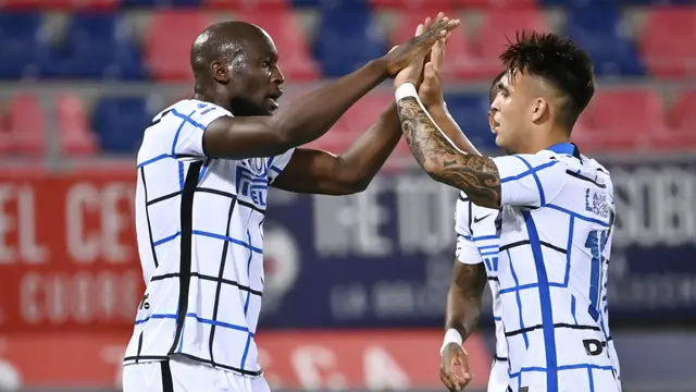FOTO: Menang Tipis di Markas Bologna, Aroma Scudetto Inter Milan Kian Terasa