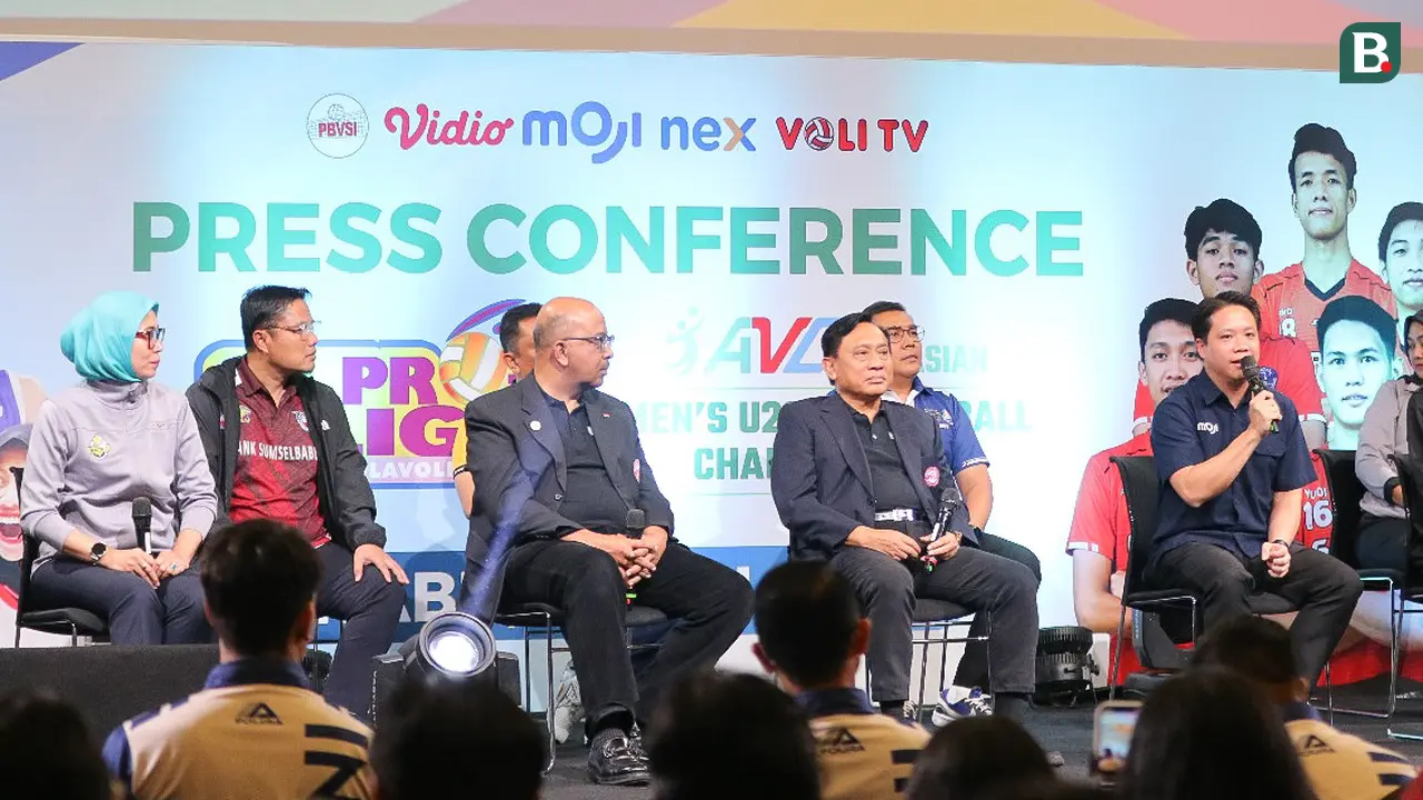 Konferensi Pers Grand Final PLN Mobile Proliga 2024
