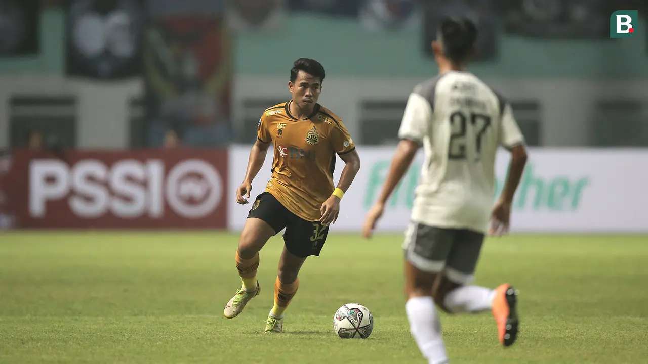 Pemain Bhayangkara FC Nurhidayat Haji Haris