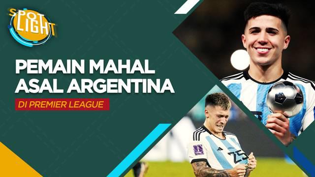 Berita video spotlight kali ini membahas tentang empat pemain termahal Argentina yang pernah dibeli oleh klub Premier League.