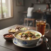 Soto Betawi Kuah Susu (Ilustrasi Gemini)