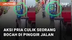 Seorang pria lakukan aksi penculikan terhadap bocah SD viral di media sosial