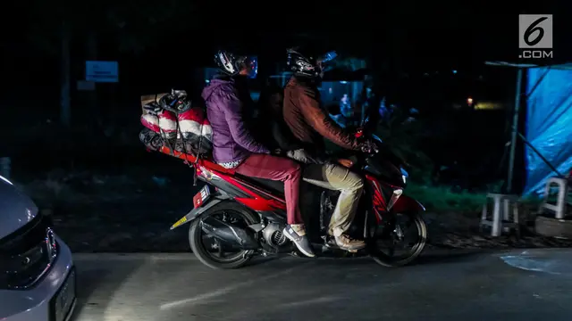 Pemudik Sepeda Motor Padati Pantura