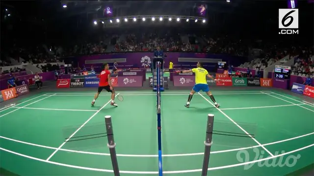 VIDEO: Pasca Cedera, Anthony Sinisuka Ginting Tampil Impresif Kontra Iran