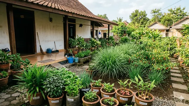 Kebun Rempah Lengkap untuk Stok Dapur