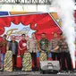 KPUD Kabupaten Garut, Jawa Barat, menggelar Festival Demokrasi Garut 2024 dengan memberikan informasi dan edukasi untuk meningkatkan tingkat partisipasi pemilih pada Pilkada Garut 2024. (Liputan6.com/Jayadi Supriadin)