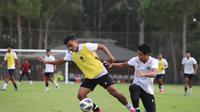 Arkhan Fikri mengaku mendapatkan menu latihan pagi sore selama pemusatan latihan Timnas Indonesia U-20 di Turki. (dok. PSSI)