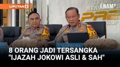 Direskrimum Polda Metro Jaya menetapkan 8 tersangka dalam kasus pencemaran nama baik Presiden ketujuh RI, Joko Widodo (Jokowi). Kasus ini terkait ijazah Jokowi yang dianggap palsu oleh para tersangka.