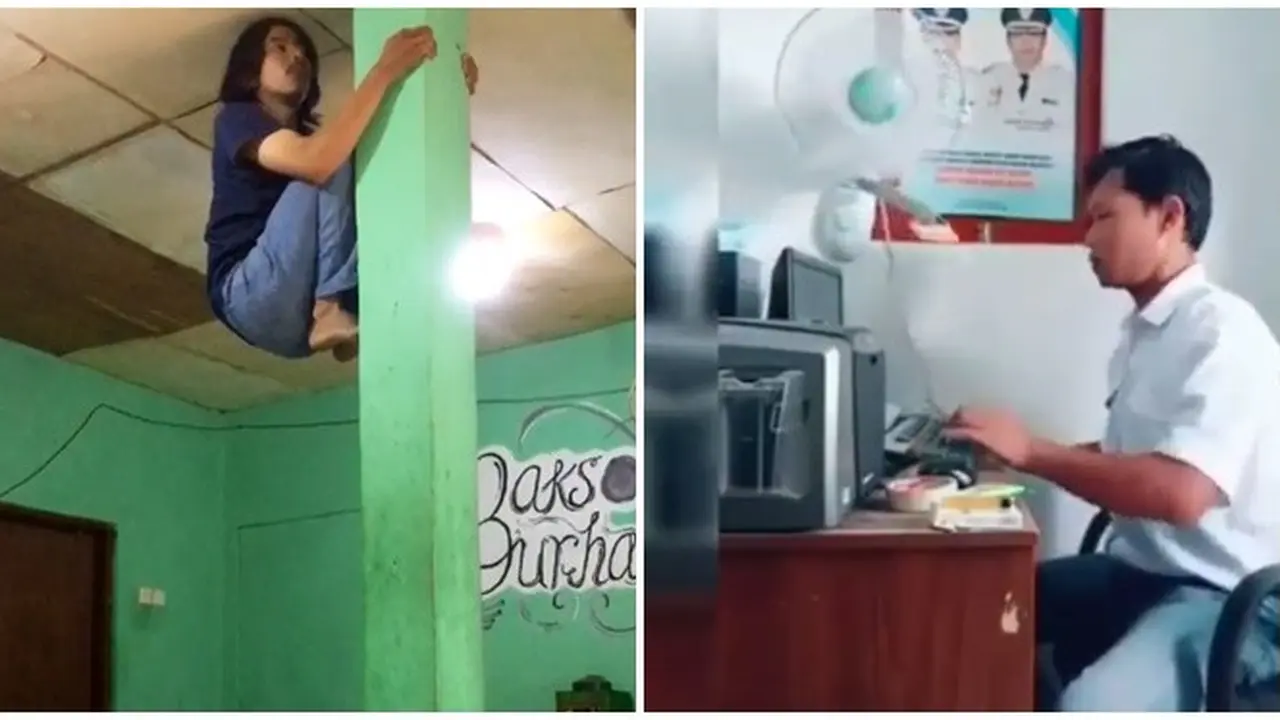 Kelakuan Nyeleneh Orang dengan Kipas Angin