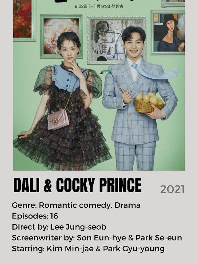 Dali & Cocky Prince Poster.