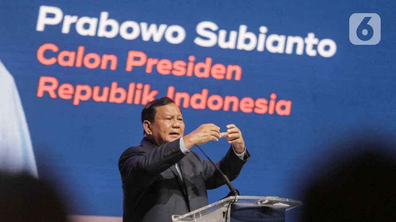 Prabowo Subianto Sampaikan Pandangan di Forum Trimegah Political and Economic Outlook 2024
