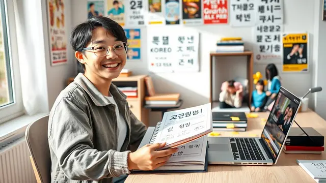 cara belajar bahasa korea