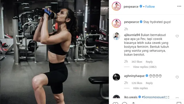 Pevita Pearce (https://www.instagram.com/p/B4WwoH3ppwK/)