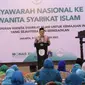 Wamenag Zainut Tauhid Sa'adi dalam Munas Wanita Syarikat Islam. (Foto: Kemenag/Liputan6.com)