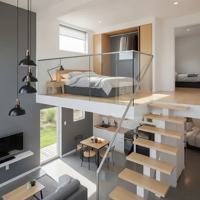 7 Desain Rumah Tipe 21 dengan 3 Kamar Tidur (Image by Gemini AI)