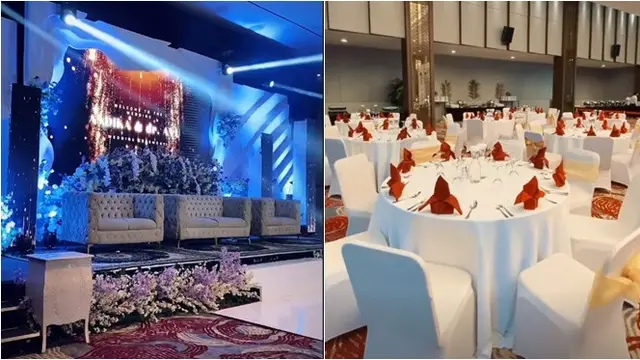 7 Potret Pesta Resepsi Kedua Andika Kangen Band dan Istri, Digelar Mewah di Hotel
