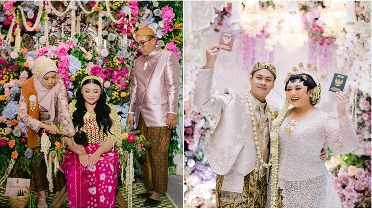 8 Momen Rangkaian Pernikahan Selebgram Clarissa Putri, dari Siraman hingga Resepsi