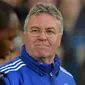 Manajer Chelsea asal Belanda, Guus Hiddink. (AFP/Paul Ellis)
