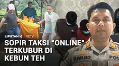 Sopir Taksi Online Terkubur di Kebun Teh